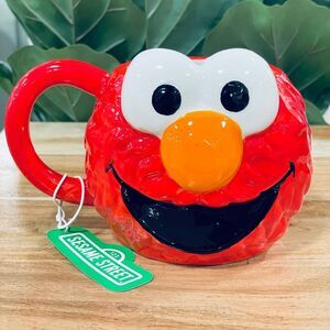 NWT Rae Dunn "Sunrise, Sunburn, Sunset" Mug With Palm Tree Lid Warmer Collection